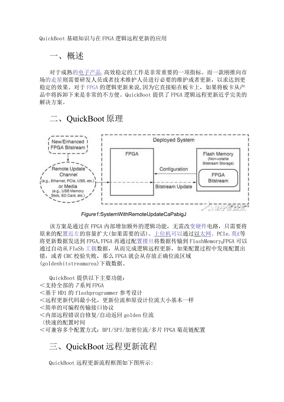 QuickBoot基础知识与在FPGA逻辑远程更新的应用.docx_第1页