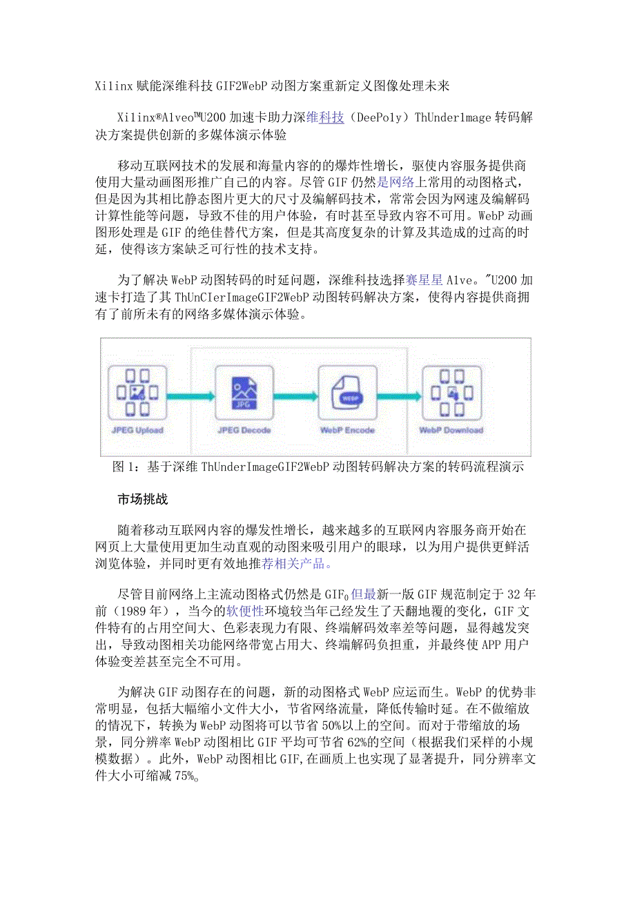 Xilinx赋能深维科技GIF2WebP动图方案重新定义图像处理未来.docx_第1页