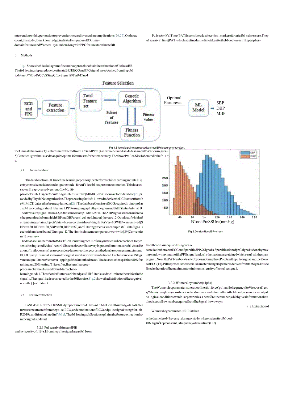 Investigation on the effect of Womersley numberECG and PPG features for cuff less blood pressure estimation using machinelearni.docx_第3页