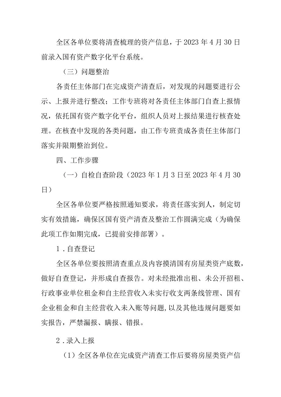 XX区国有资产清查及整治工作实施方案.docx_第3页