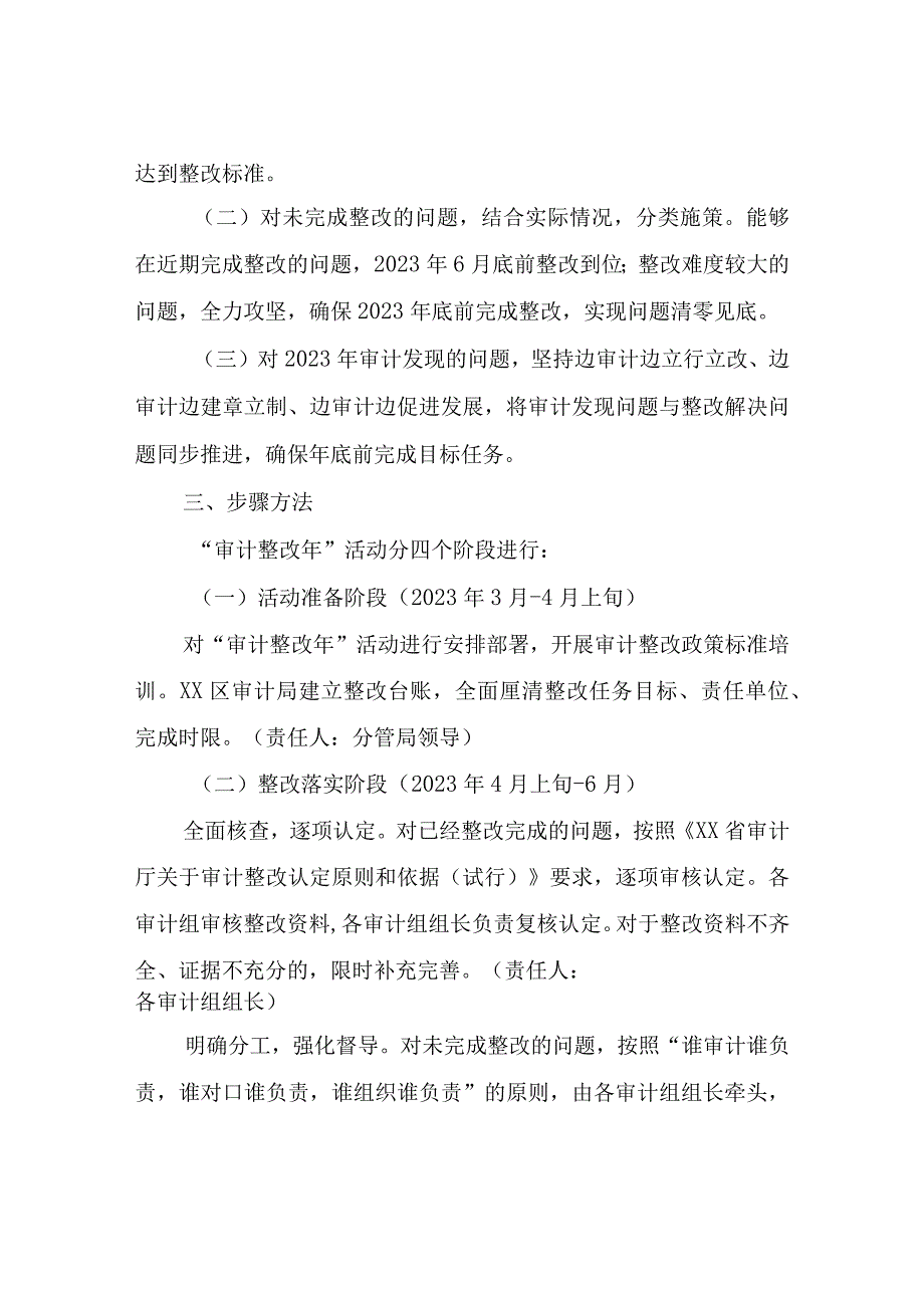 XX区审计局“审计整改年”活动实施方案.docx_第2页