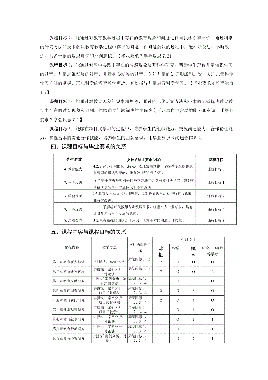 《教育研究方法》本科课程教学大纲.docx_第2页