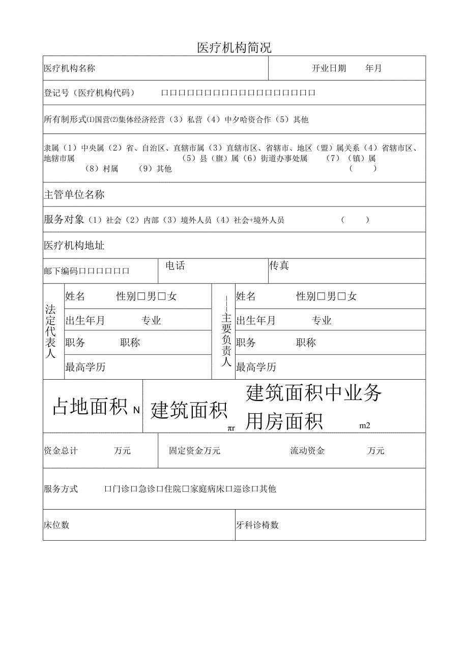 个体及医务室医疗机构校验申请书.docx_第3页