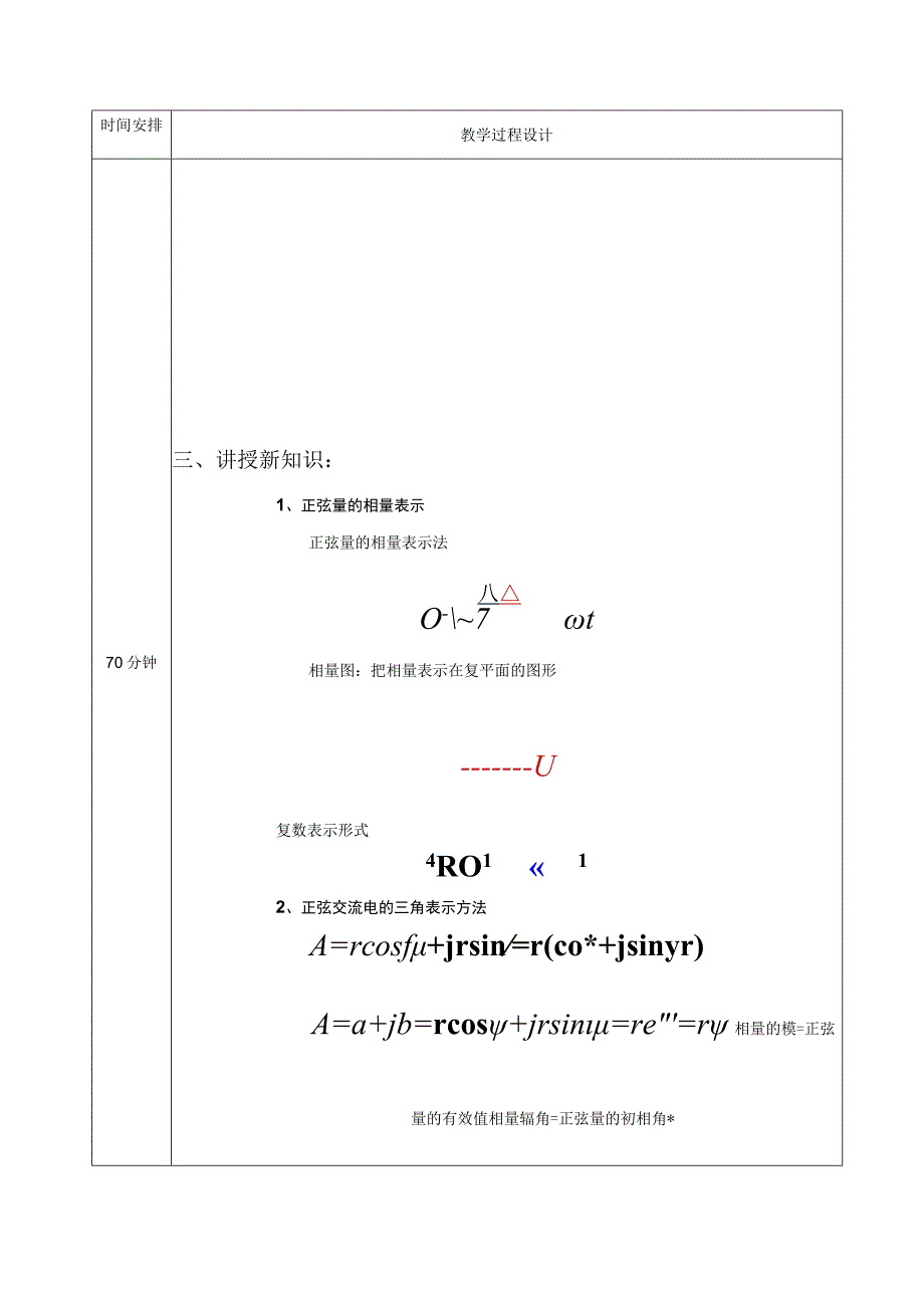 高教社2023宋涛12 《电工基础》教学方案 交流电路的分析与应用 交流电的表示方法.docx_第2页