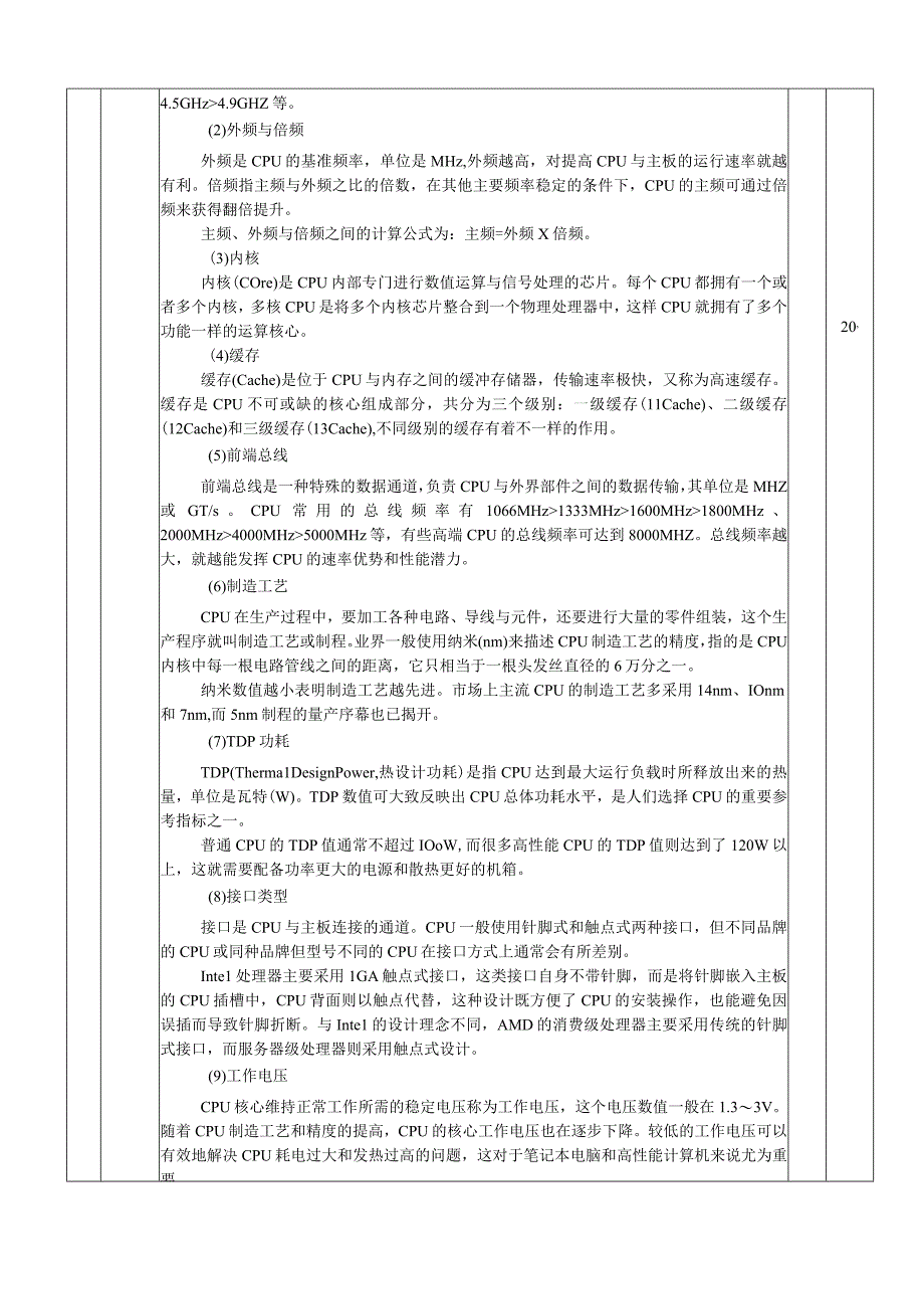 计算机组装与维护（第2版） 教案 第2章 认识和选购CPU散热器.docx_第2页