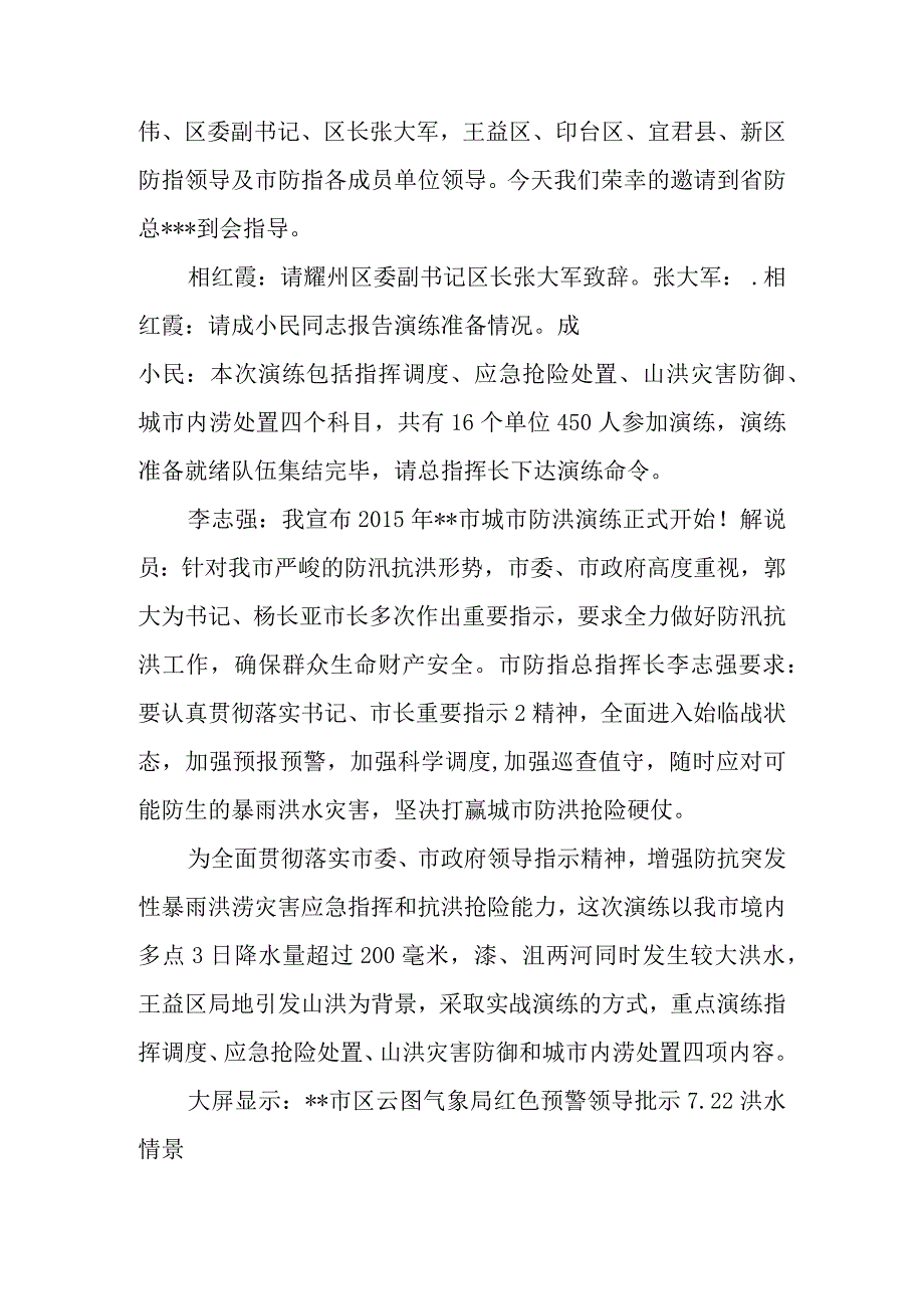 城市防洪演练脚本.docx_第2页