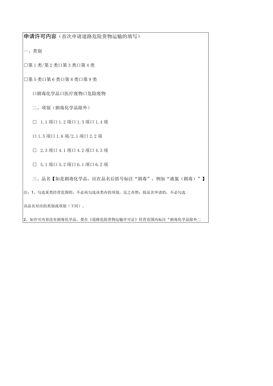 薅道路危险货物运输申请表.docx_第2页