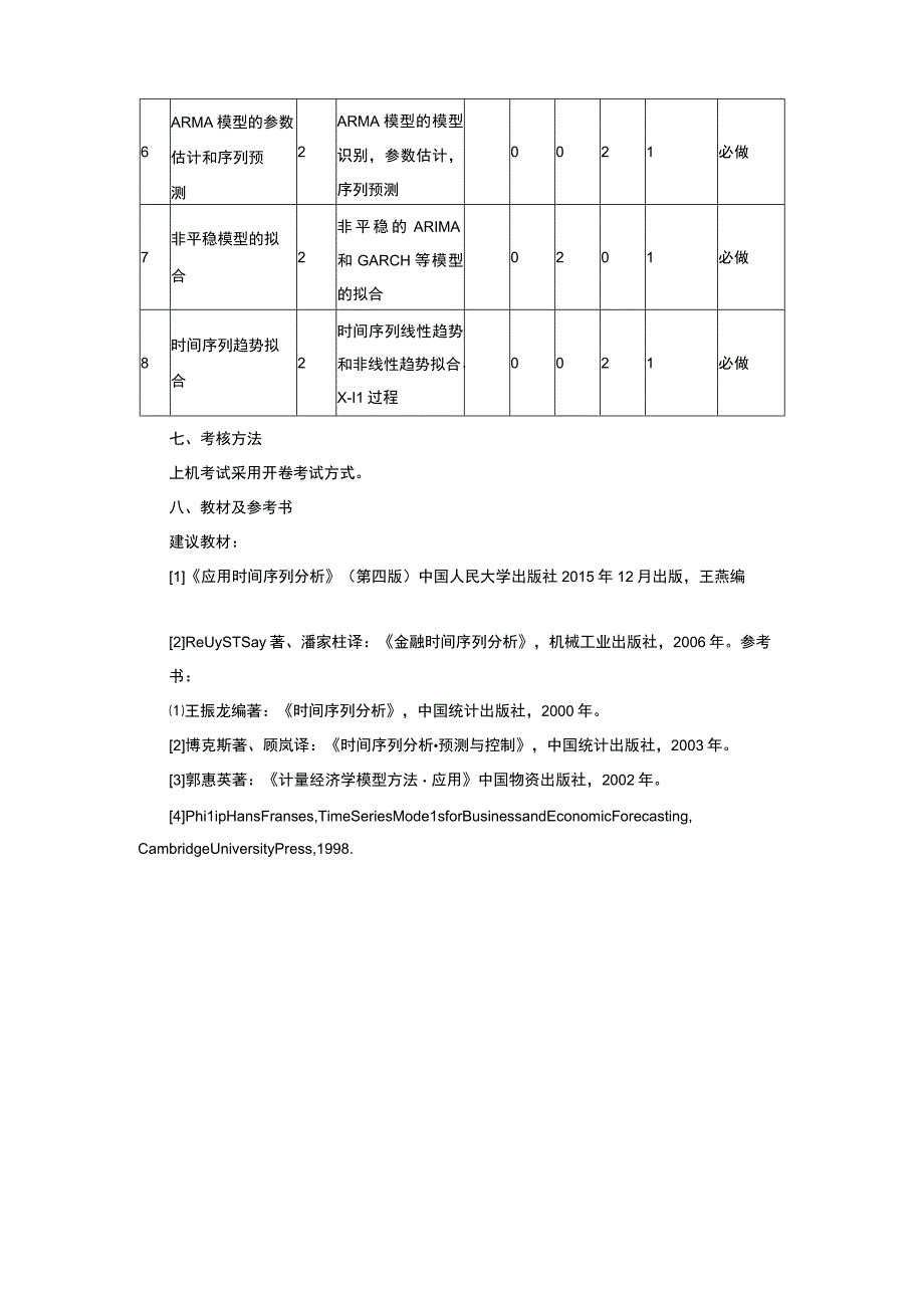 金融时间序列实验教学大纲.docx_第3页