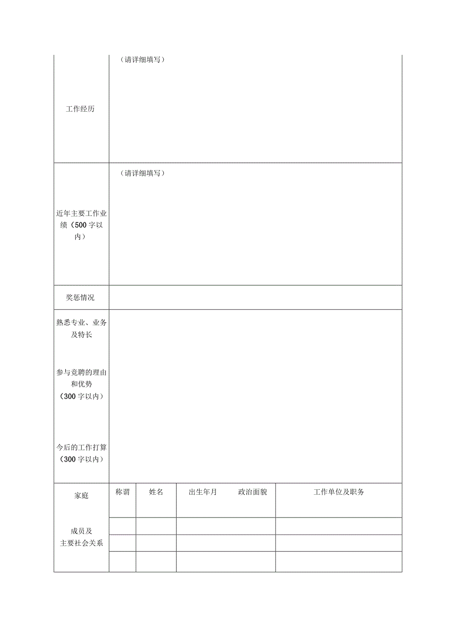 公开招聘岗位申报表.docx_第2页