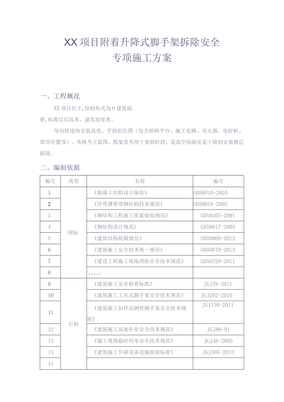 附着升降式脚手架拆除安全专项施工方案（天选打工人）.docx_第3页