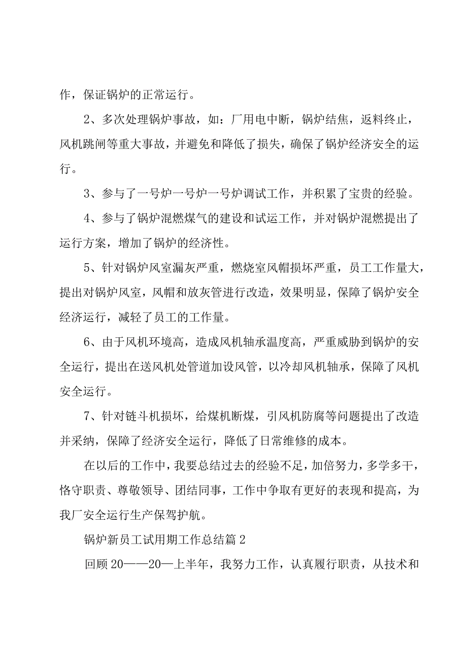 锅炉新员工试用期工作总结（19篇）.docx_第2页