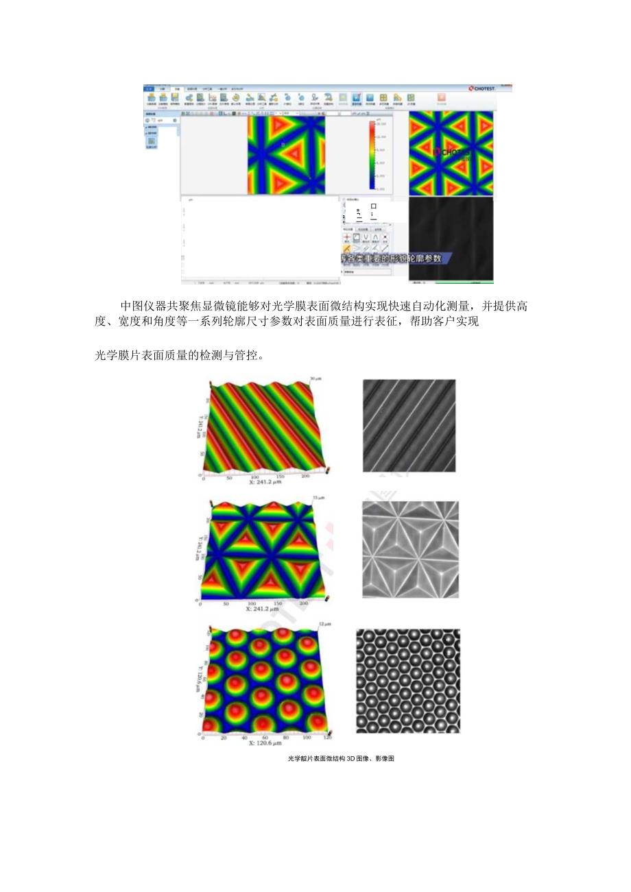 共聚焦显微镜在光学膜片表面微结构测量中的应用.docx_第3页