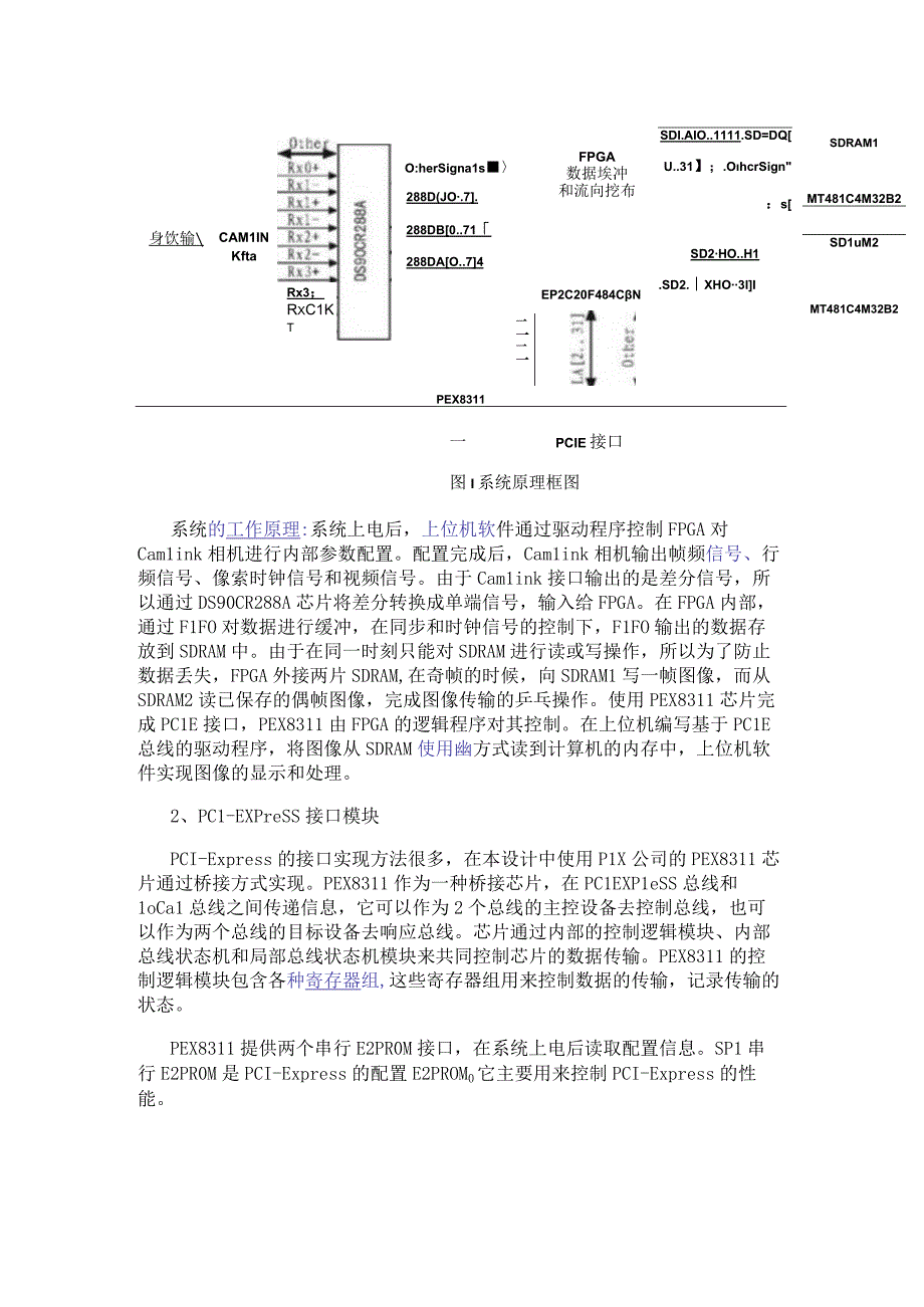 基于PEX8311芯片和FPGA器件实现高速图像数据系统的设计.docx_第2页