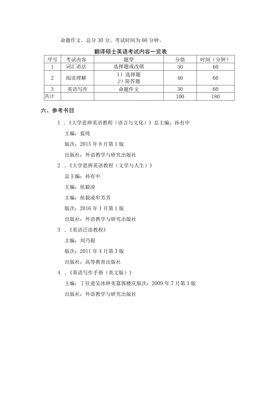 黑龙江大学硕士研究生入学考试大纲.docx_第3页