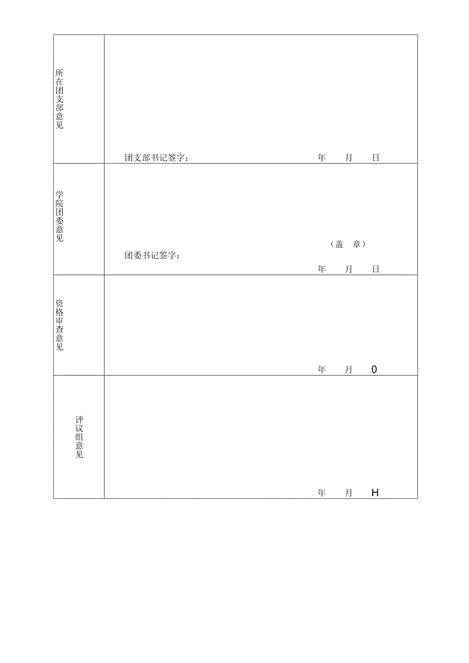 船舶工程学院研究生会主要学生工作人员竞聘申报表.docx_第2页