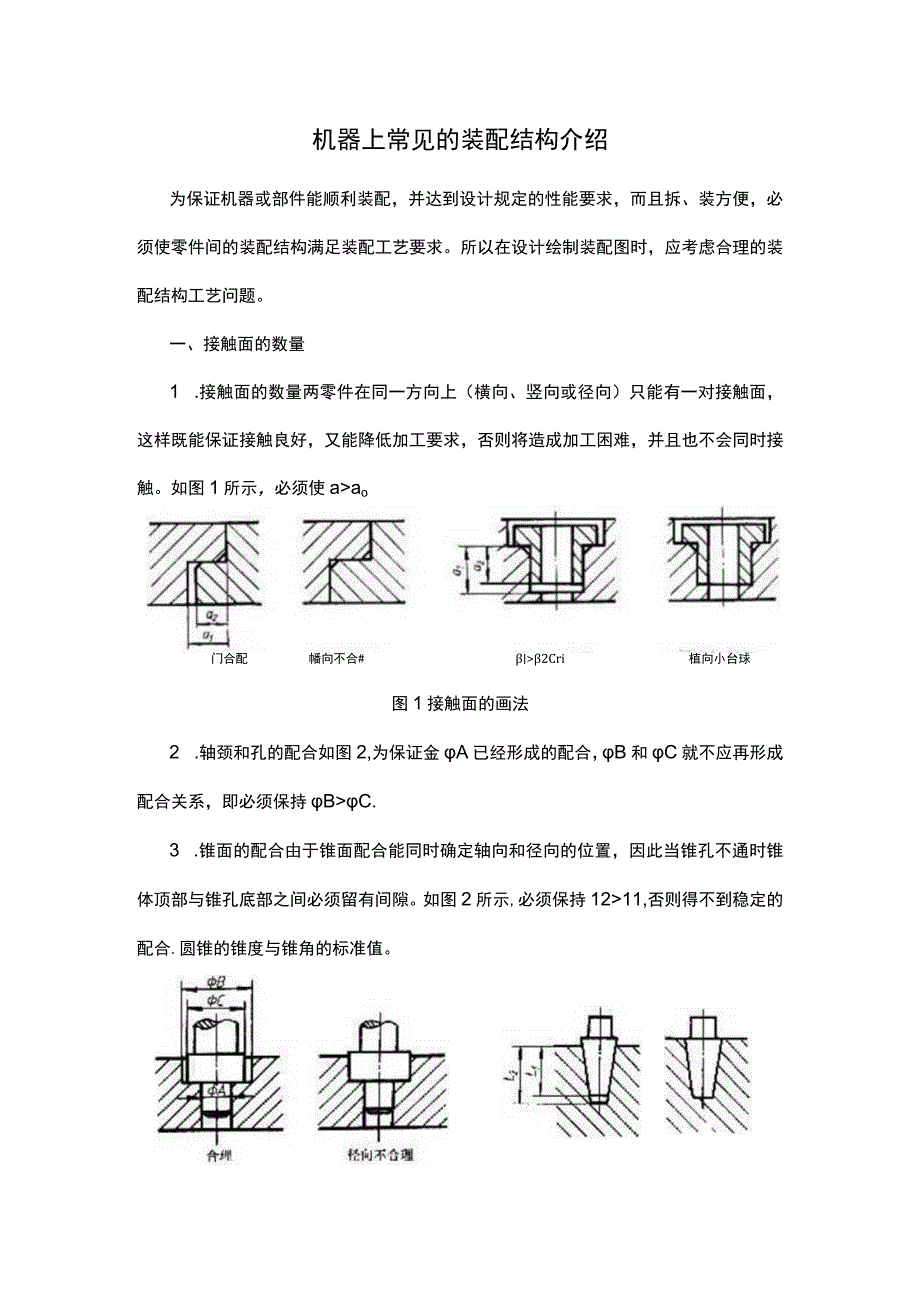 机器上常见的装配结构介绍.docx_第1页