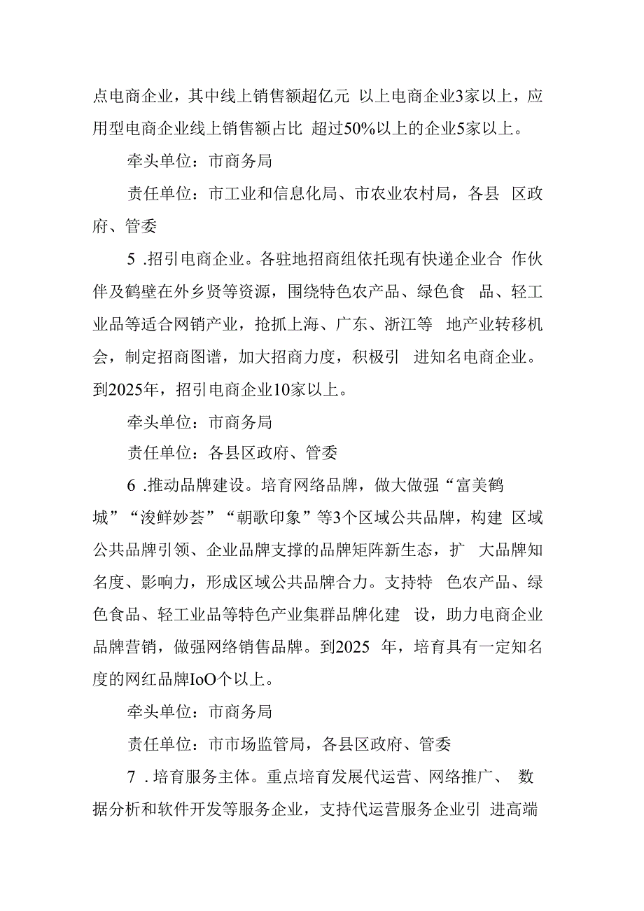 鹤壁市加快电商产业高质量发展三年行动计划（2023—2025年）.docx_第3页