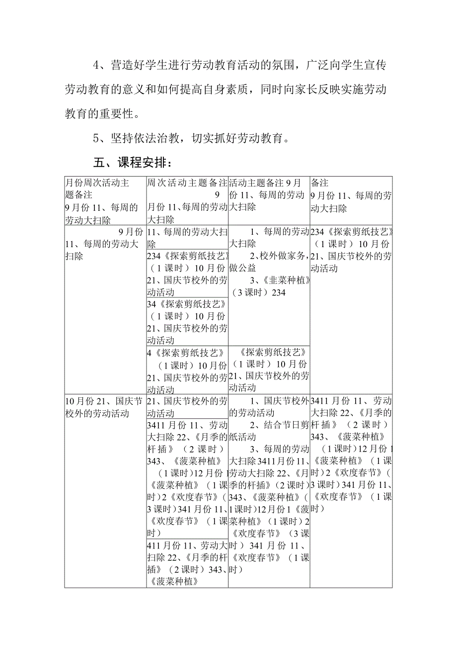 中学2023—2024学年劳动教育教学计划.docx_第3页