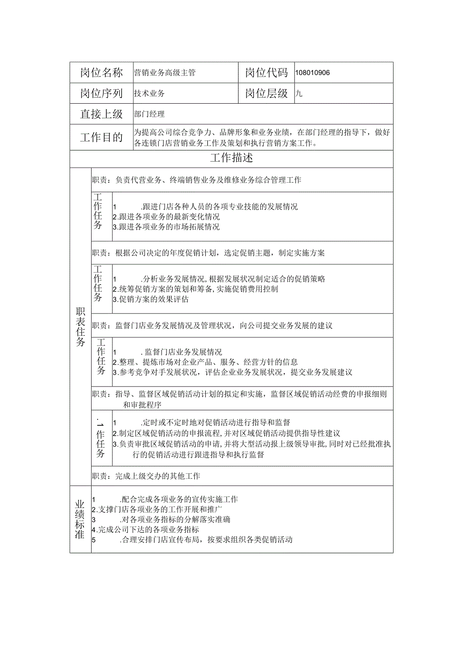 108010906 营销业务高级主管.docx_第1页