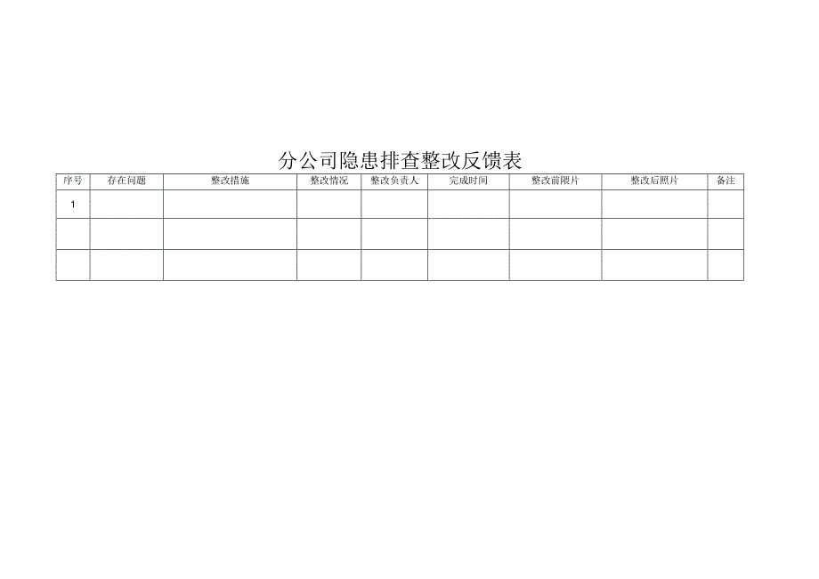 公司隐患排查整改反馈表.docx_第2页