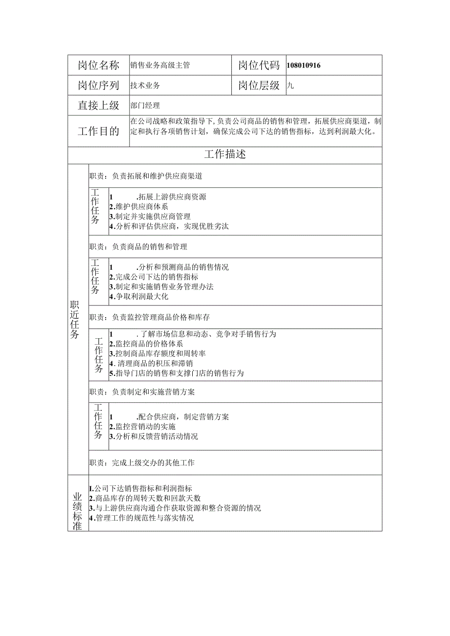 108010916 销售业务高级主管.docx_第1页