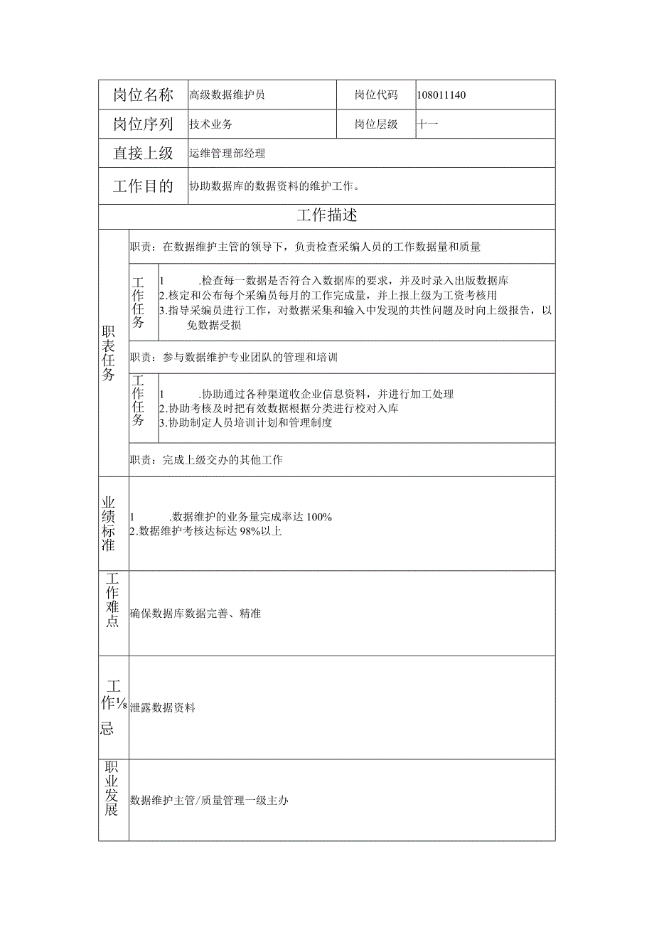 108011140 高级数据维护员.docx_第1页