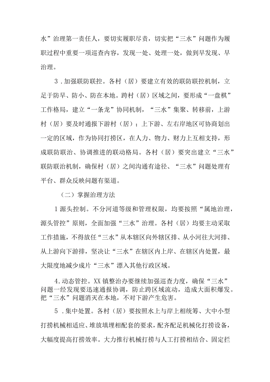 XX镇水葫芦水花生水浮萍“三水”清除行动实施方案.docx_第3页