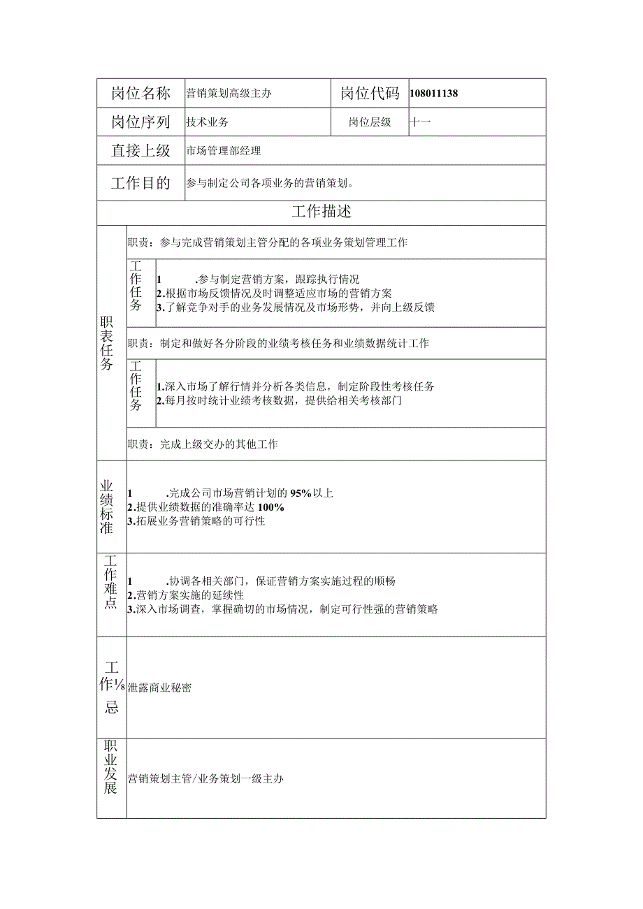 108011138 营销策划高级主办.docx_第1页