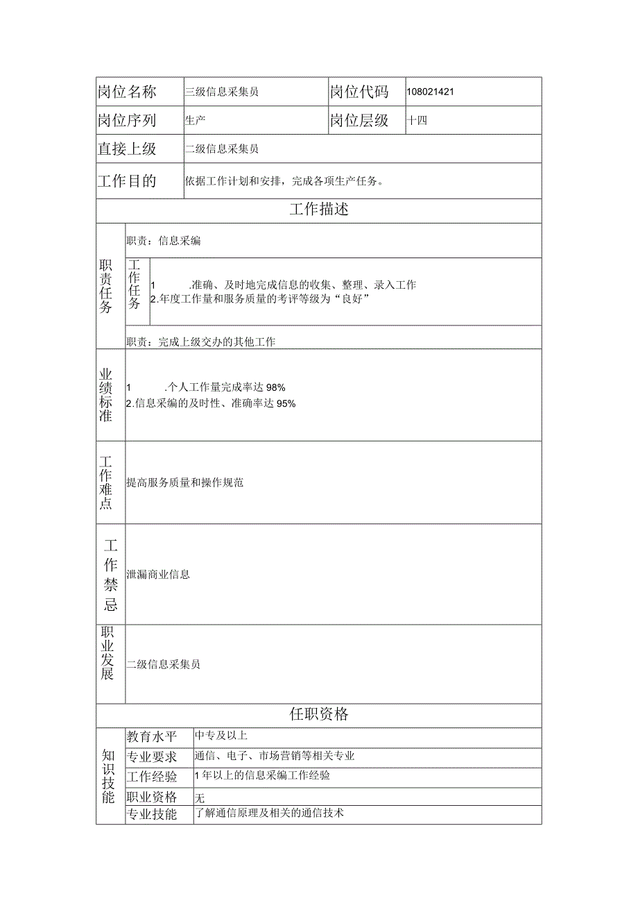 108021421 三级信息采集员.docx_第1页