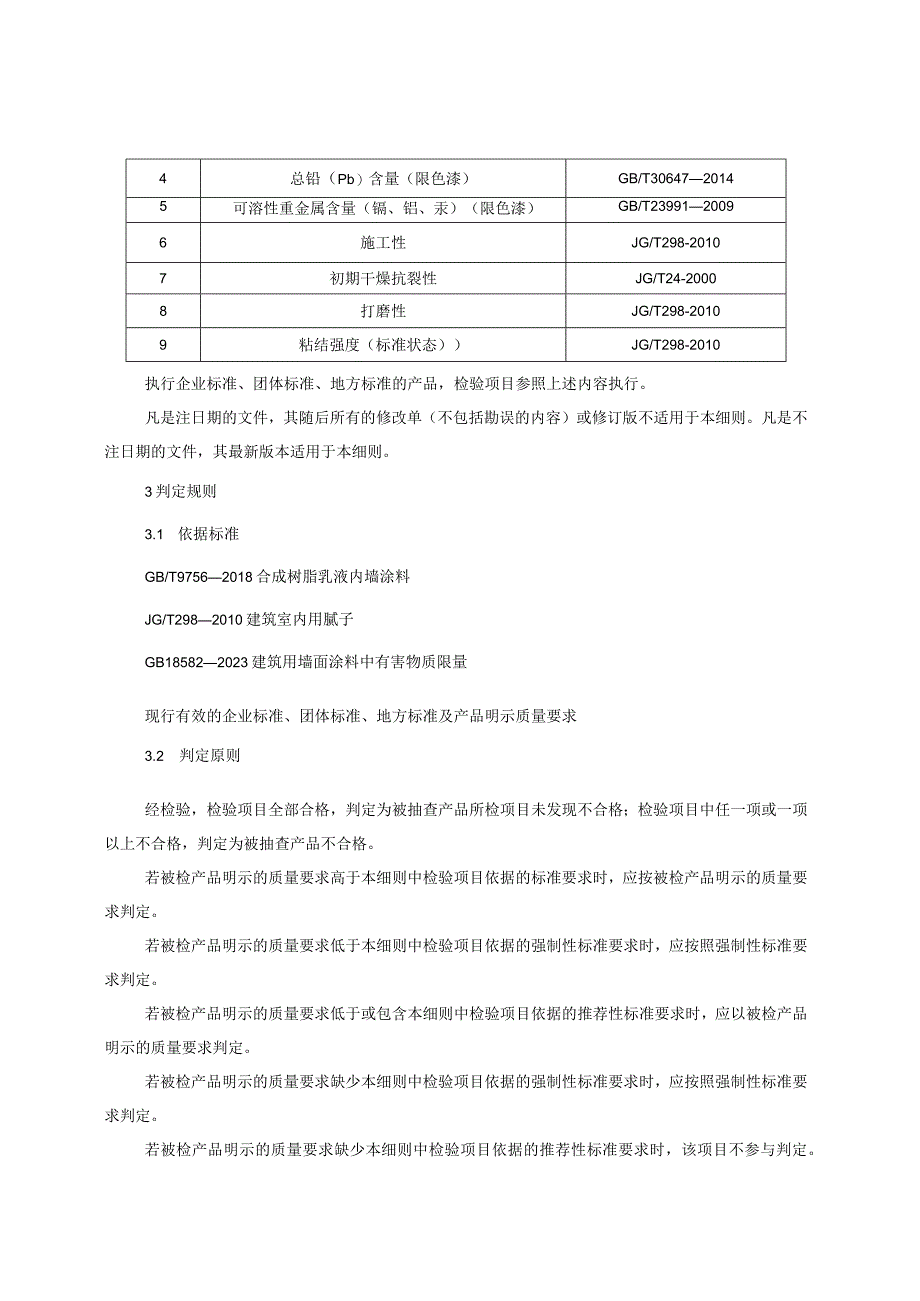 内墙涂料产品质量监督抽查实施细则（2023年版）.docx_第2页