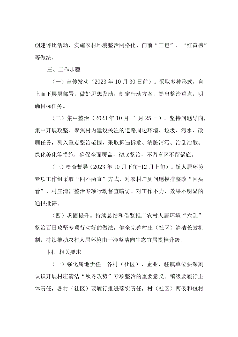 关于开展村庄清洁“秋冬攻势”专项整治行动实施方案.docx_第3页