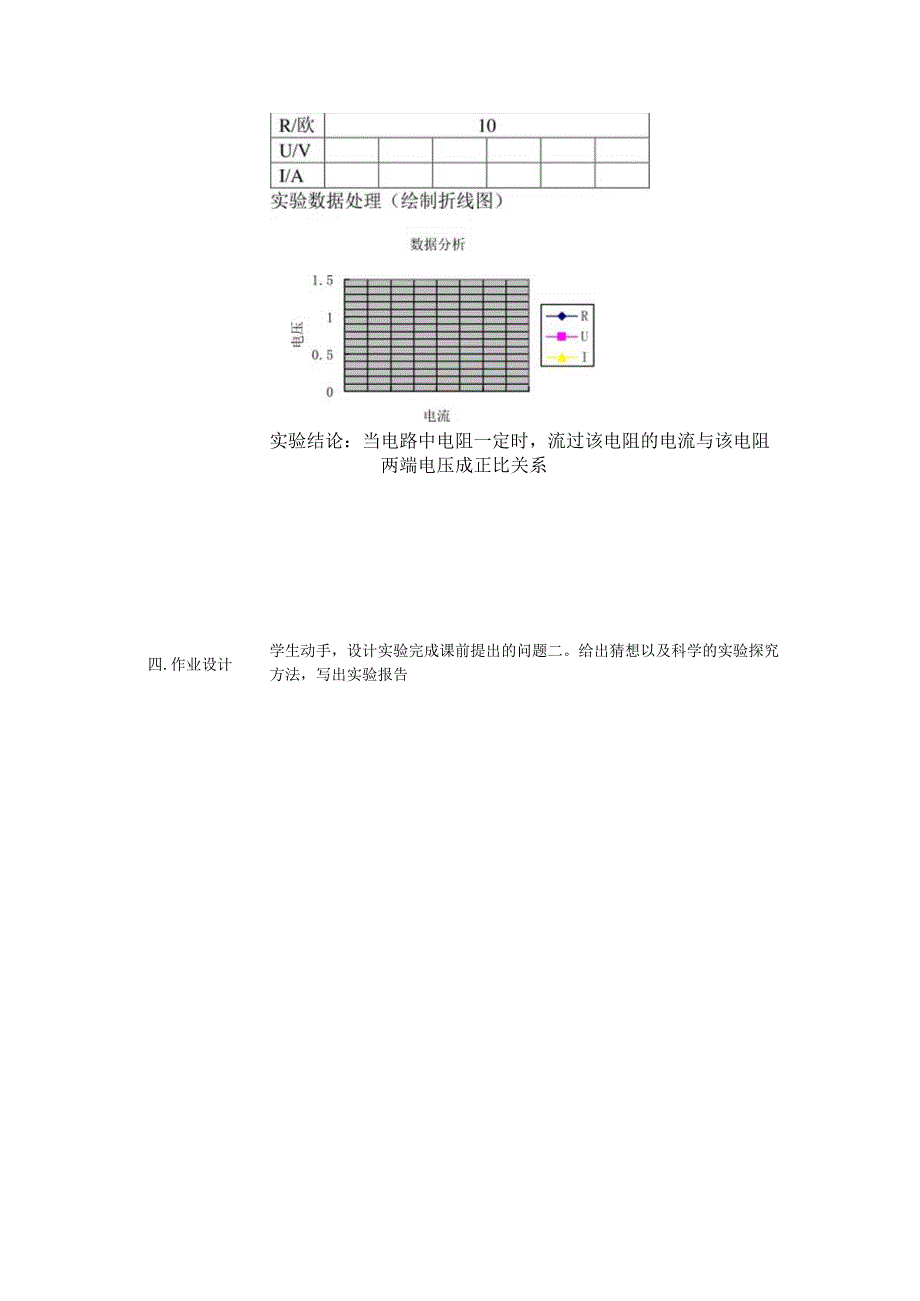 教案-电流、电压与电阻关系的实验探究.docx_第2页