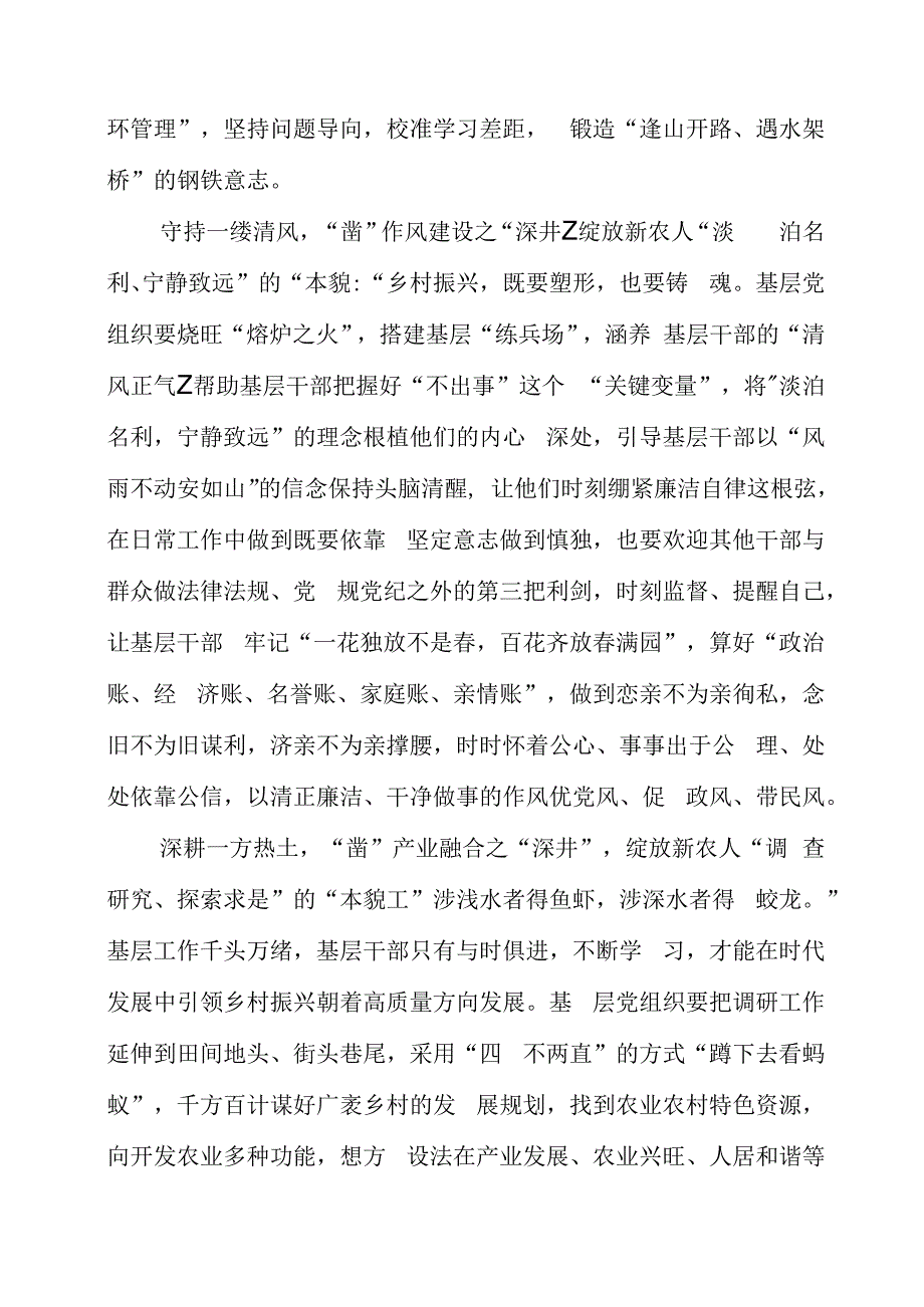 2023年党课材料：乡村振兴：“凿深井”方能“绽本貌”.docx_第2页