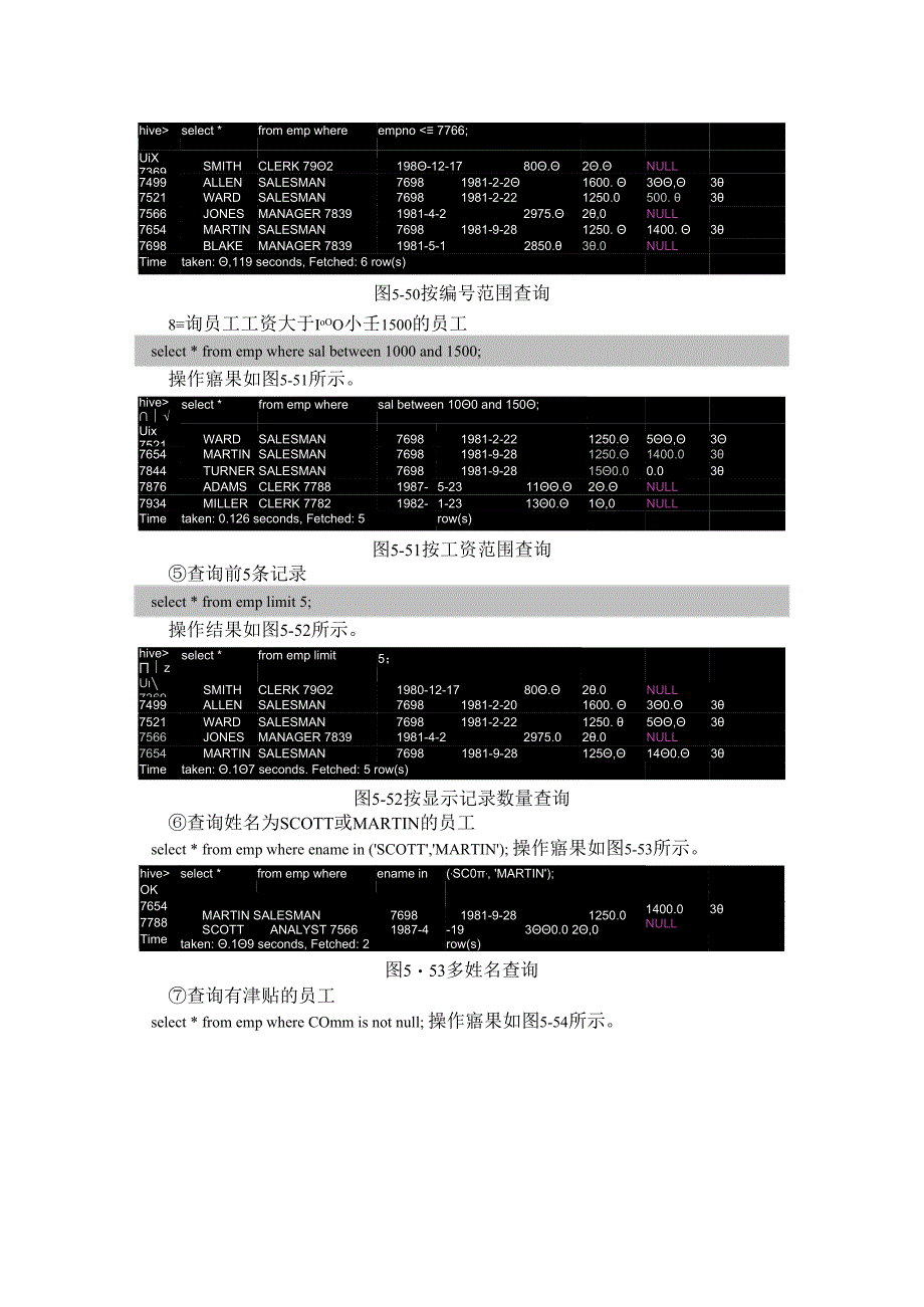 Hadoop生态系统及开发 实训手册 实训12 HiveQL查询操作.docx_第2页