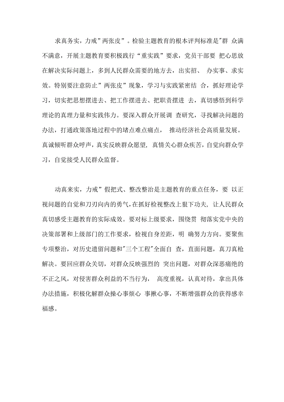 2023年第二批主题教育动员大会领导讲话稿与主题教育专题学习计划｛2篇文｝.docx_第2页