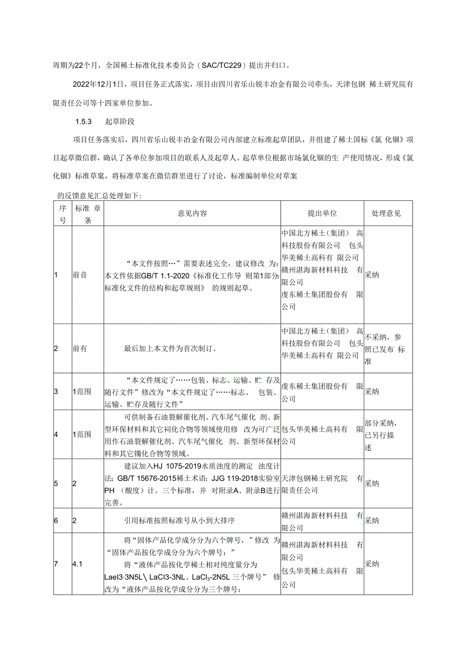 氯化镧编制说明.docx_第3页