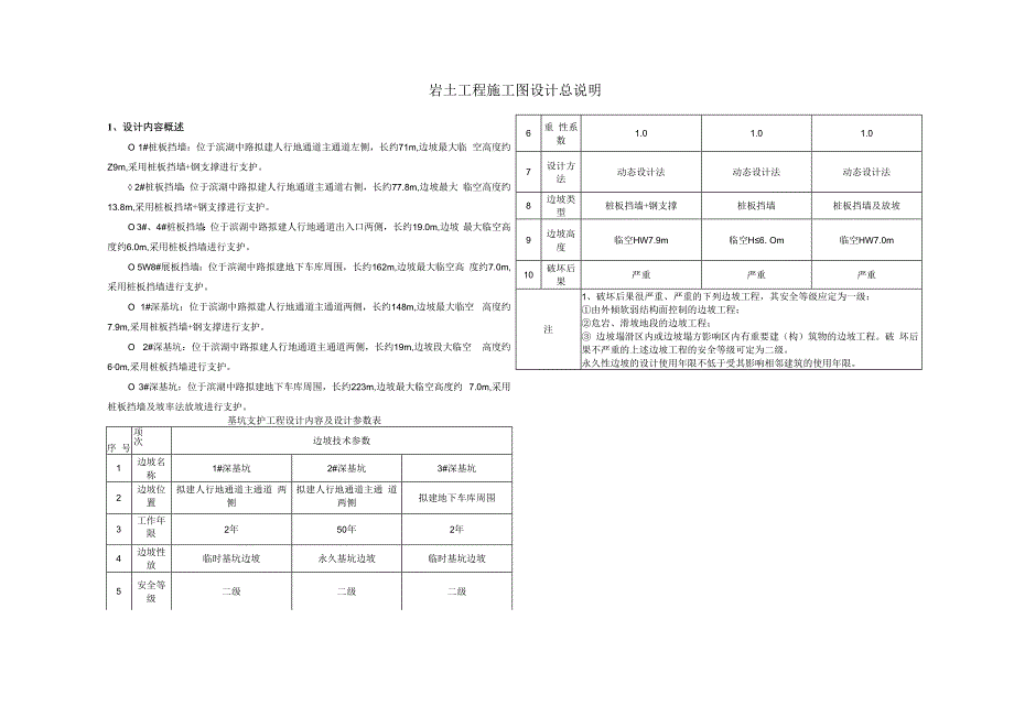 滨湖中路岩土工程施工图设计总说明.docx_第1页