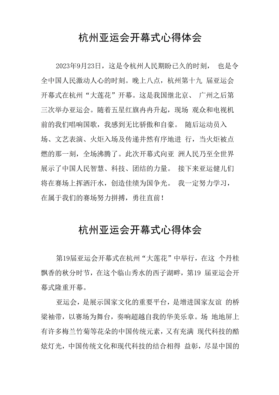 六篇杭州亚运会开幕式心得体会简要发言.docx_第2页