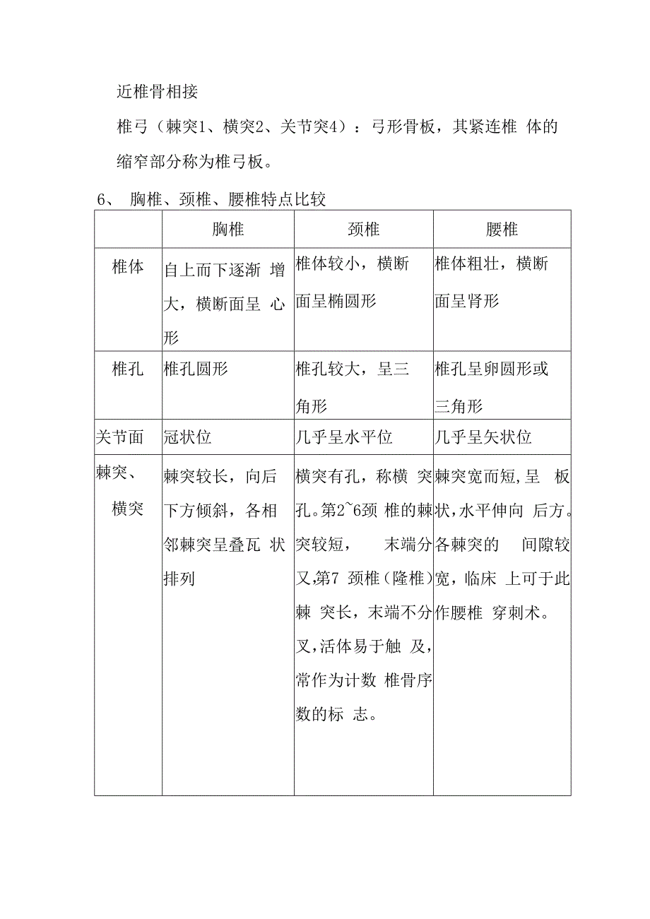 骨学课程知识点梳理重点（需拓展的名词）.docx_第2页