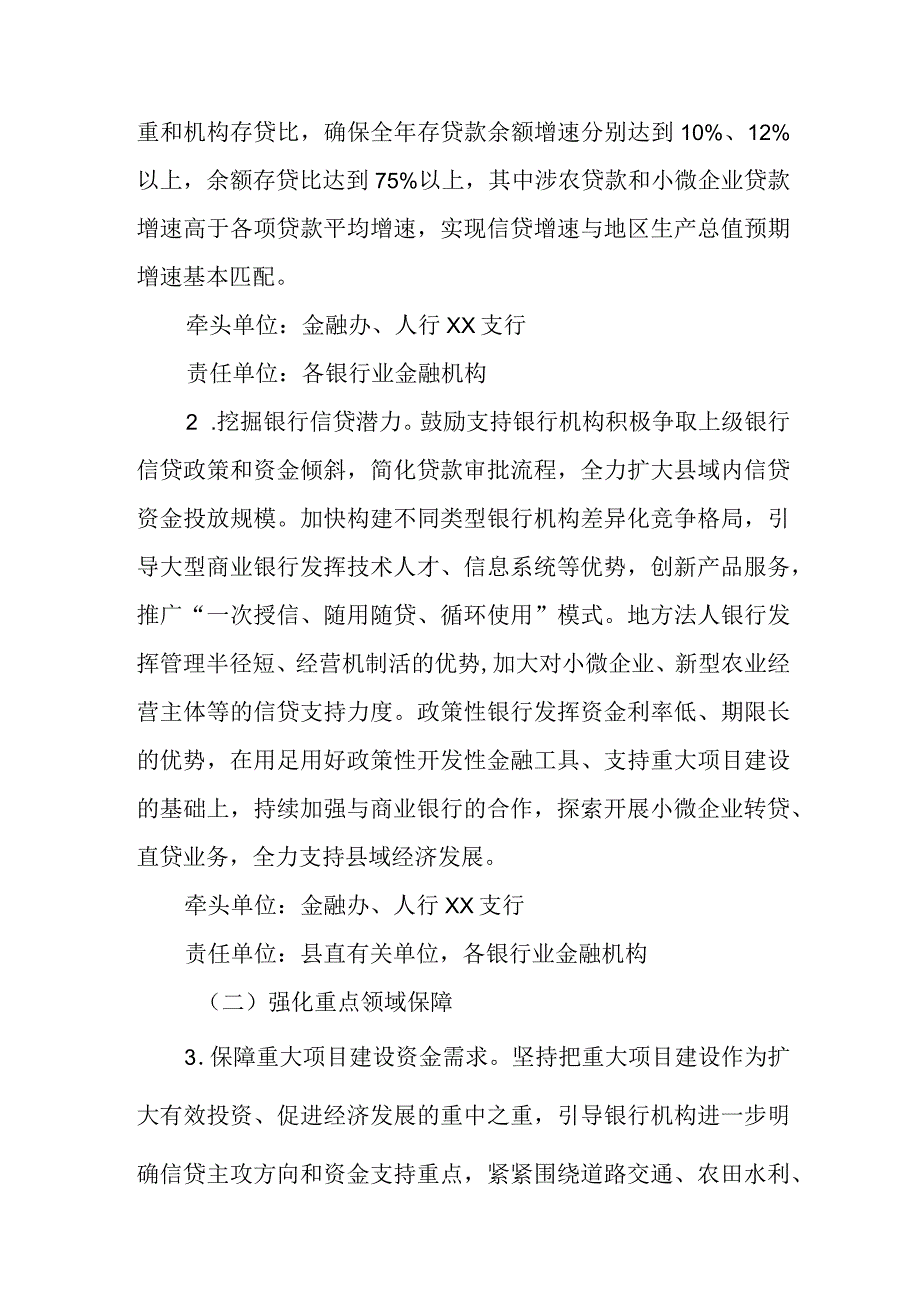 XX县金融支持“强县域”行动实施方案.docx_第2页