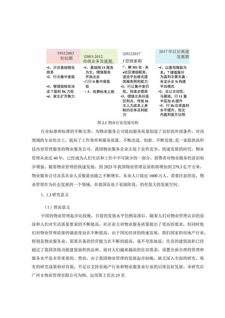 【S物业管理公司客户服务质量提升问题研究（附问卷）14000字（论文）】.docx_第3页