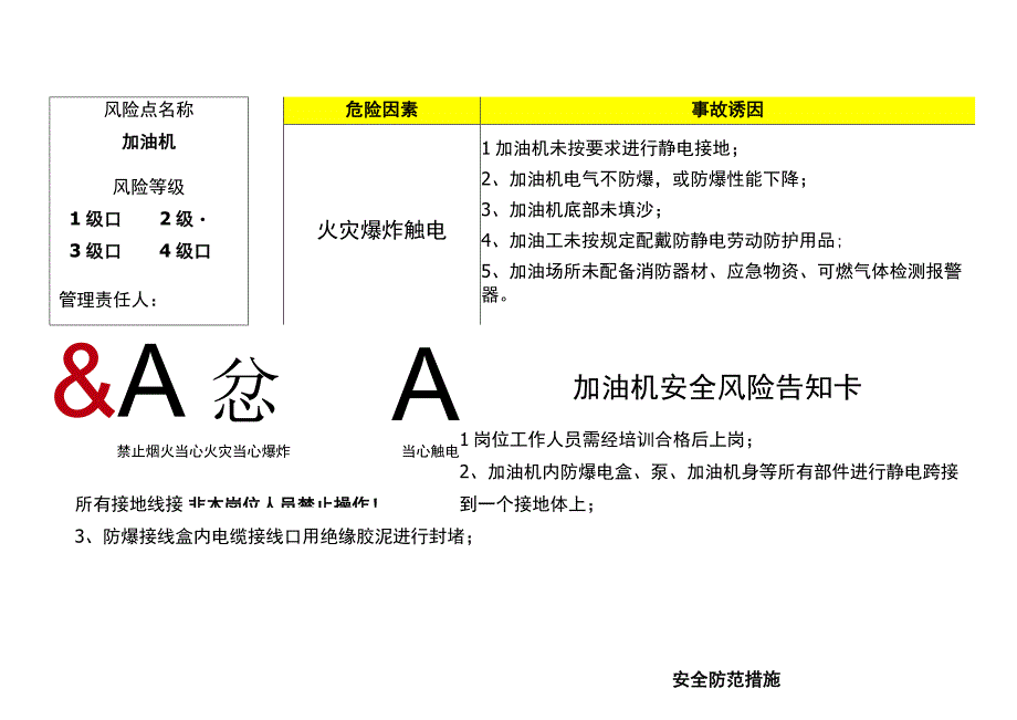 加油机安全风险告知卡.docx_第1页