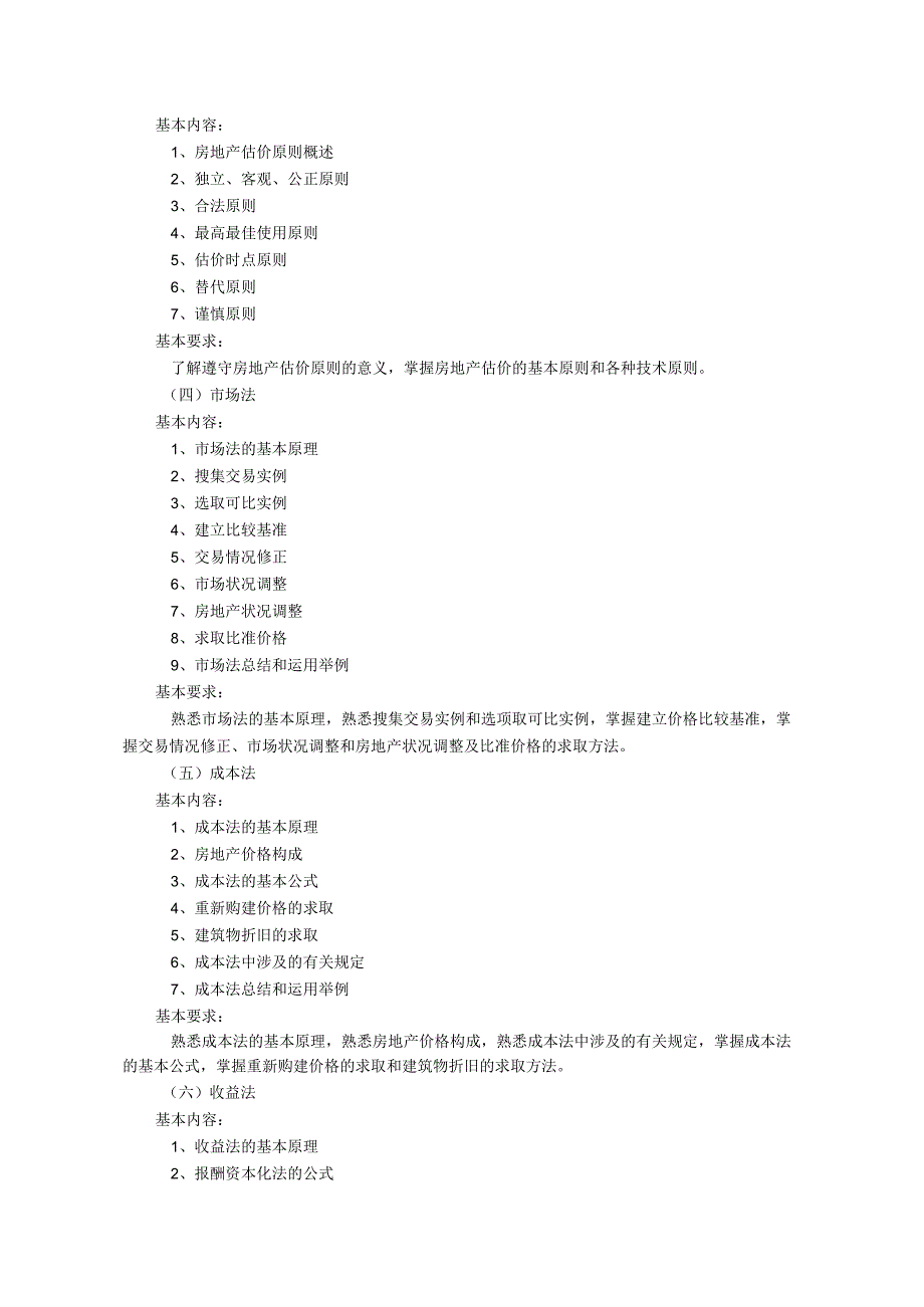 《房地产估价》课程教学大纲.docx_第2页