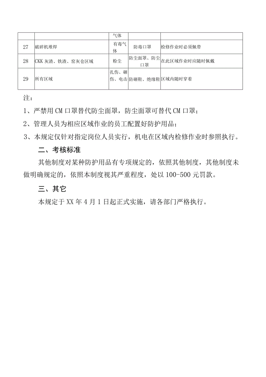 个人防护用品使用规定.docx_第3页