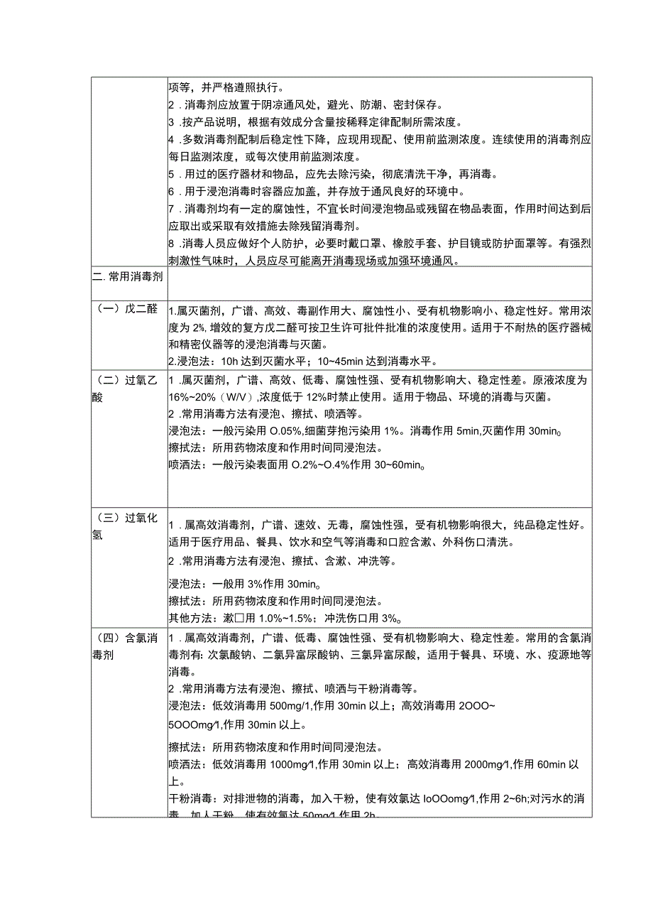 一次性无菌医疗用品管理制度消毒剂管理制度及常用消毒剂使用操作规程感控标准预防执行之安全注射制度.docx_第3页