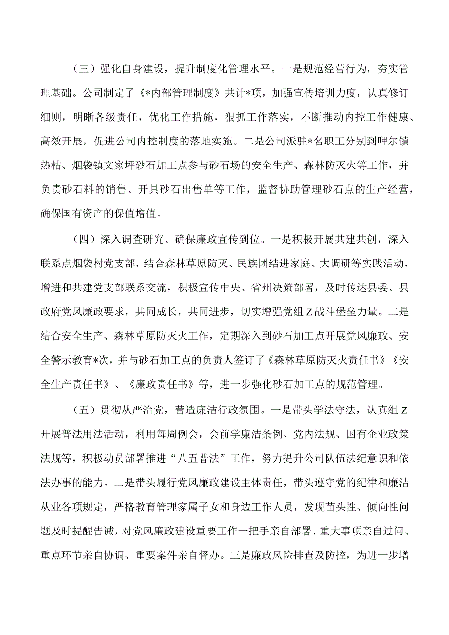 公司23年党风廉政建设述职报告.docx_第2页