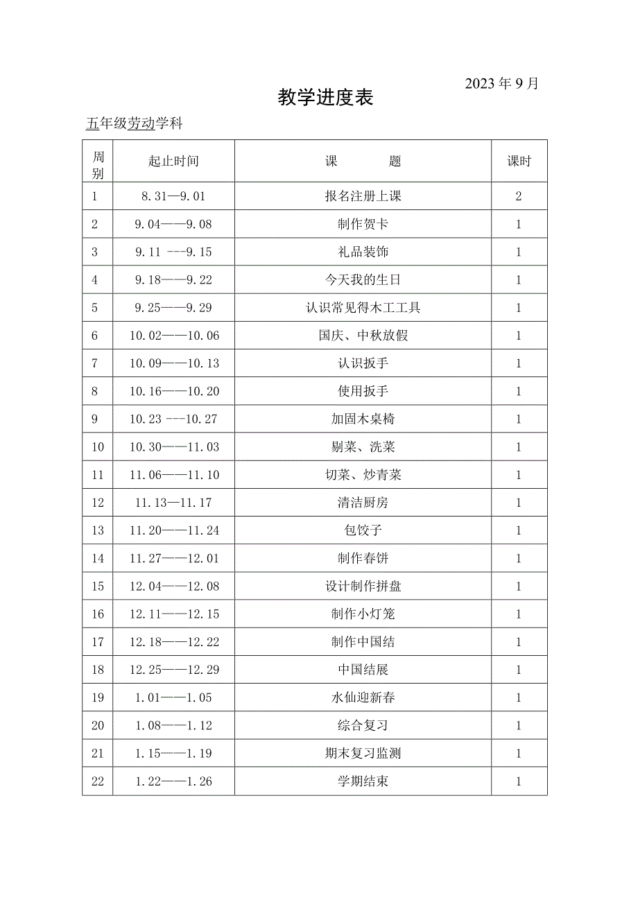 五年级上册劳动教学计划23.docx_第3页