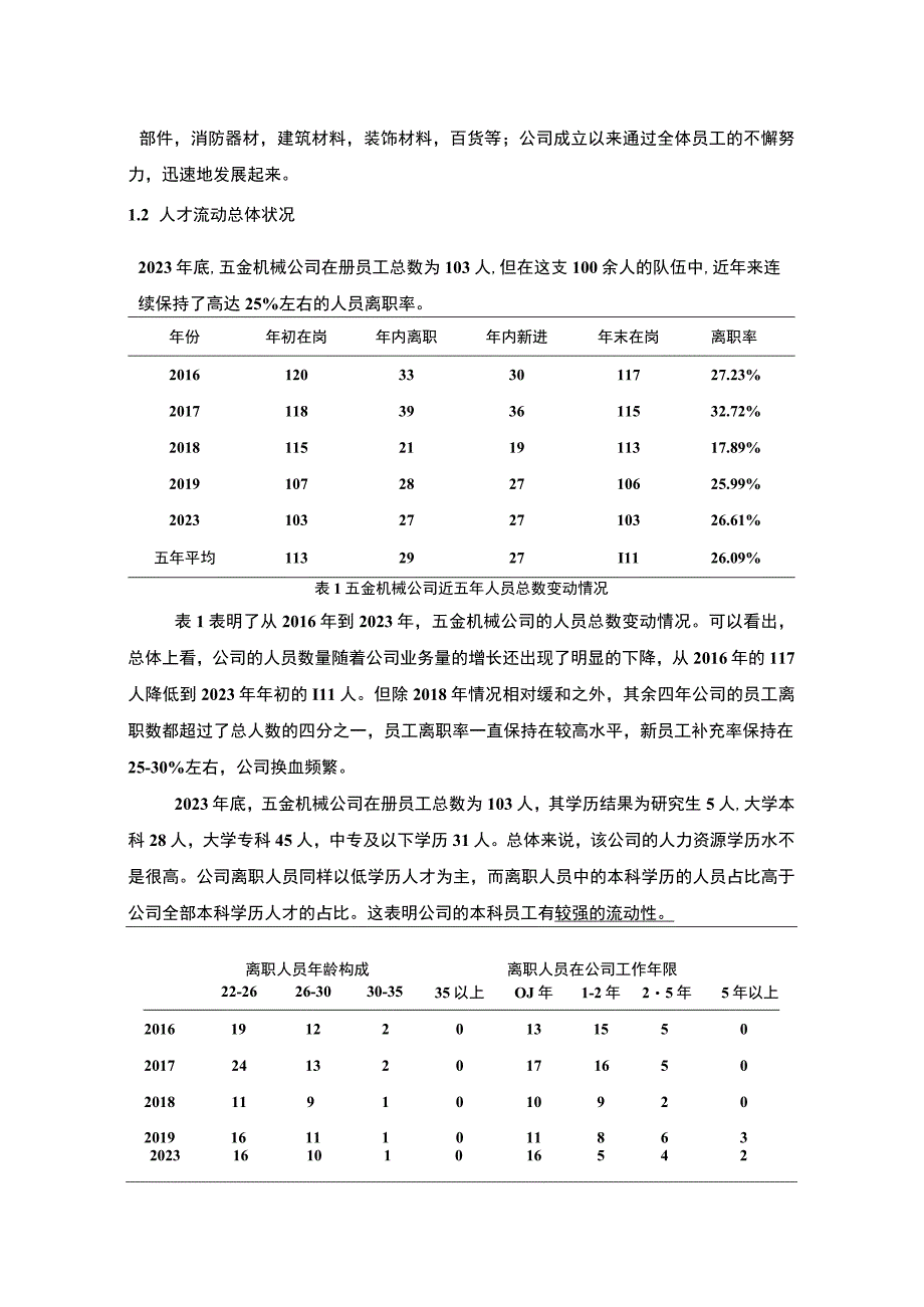 《五金机械公司人才流动问题研究》6400字.docx_第2页