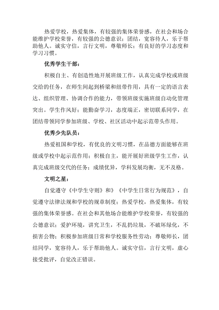 小学学生评先评优方案.docx_第2页