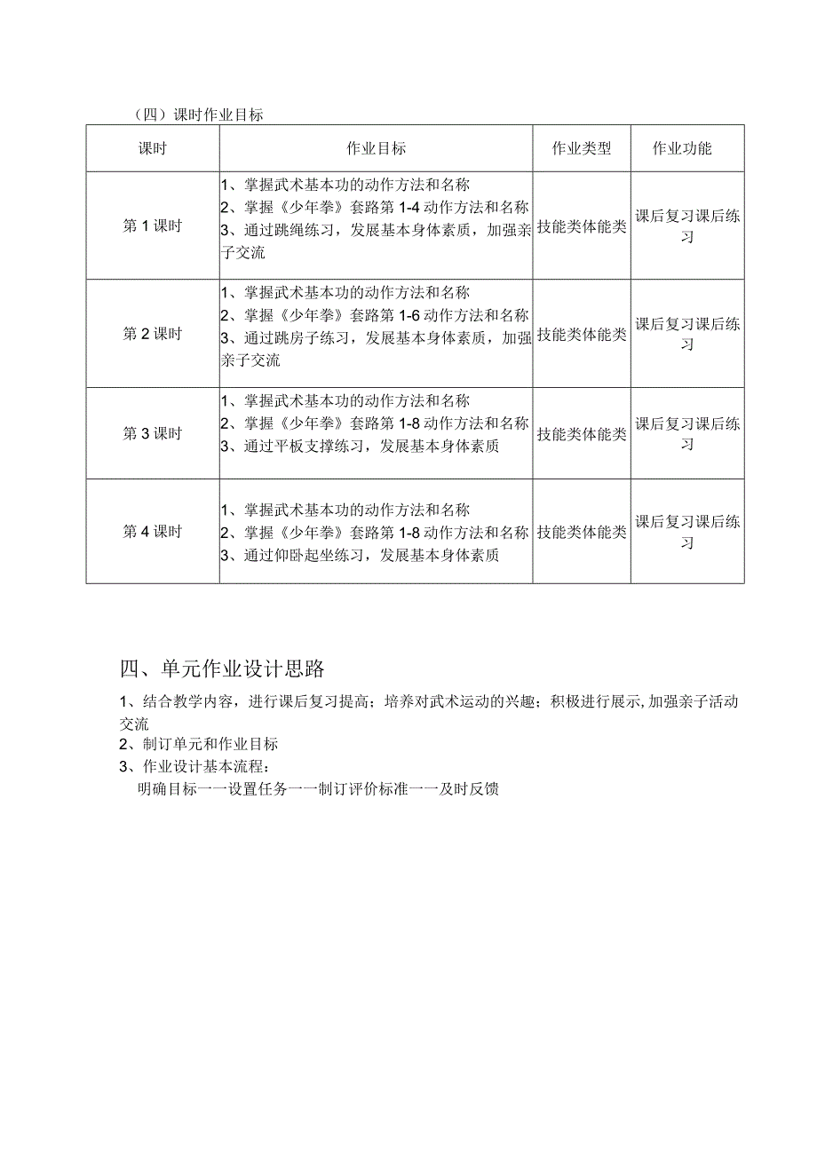 新课标体育与健康作业设计--人教版 六年级上册 《武术》.docx_第3页